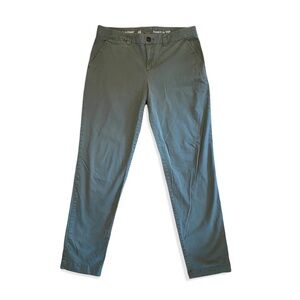 Gap olive green khaki pants - 6
